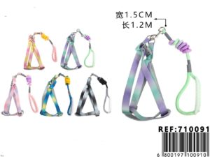 set de arnes y correa para mascotas