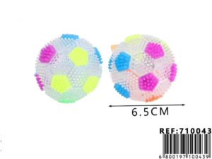 pelota con luces para mascotas