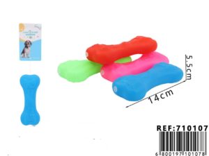 juguete para mascotas en forma de hueso