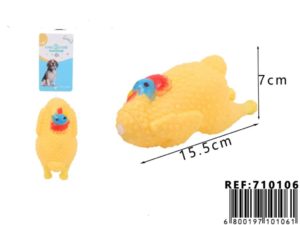 juguete para mascotas en forma de pavo