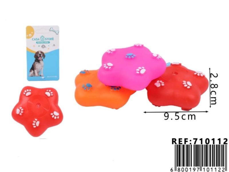 juguete para mascotas en forma de estrella