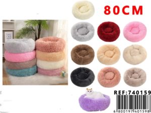 cama redonda para mascotas