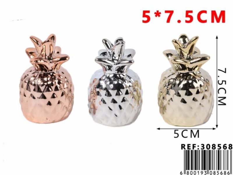 Piña de adorno en cerámica