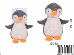 Pingüino peluche para mascotas