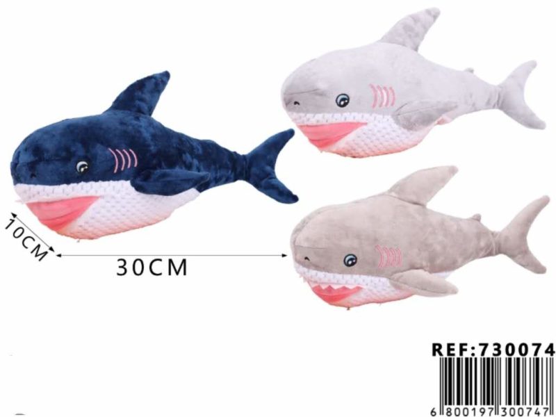 tiburón peluche para mascotas