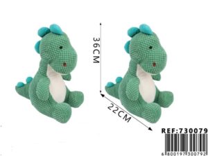 Dinosaurio peluche para mascotas