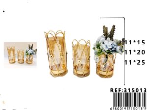 Set de 3 piezas de decoración