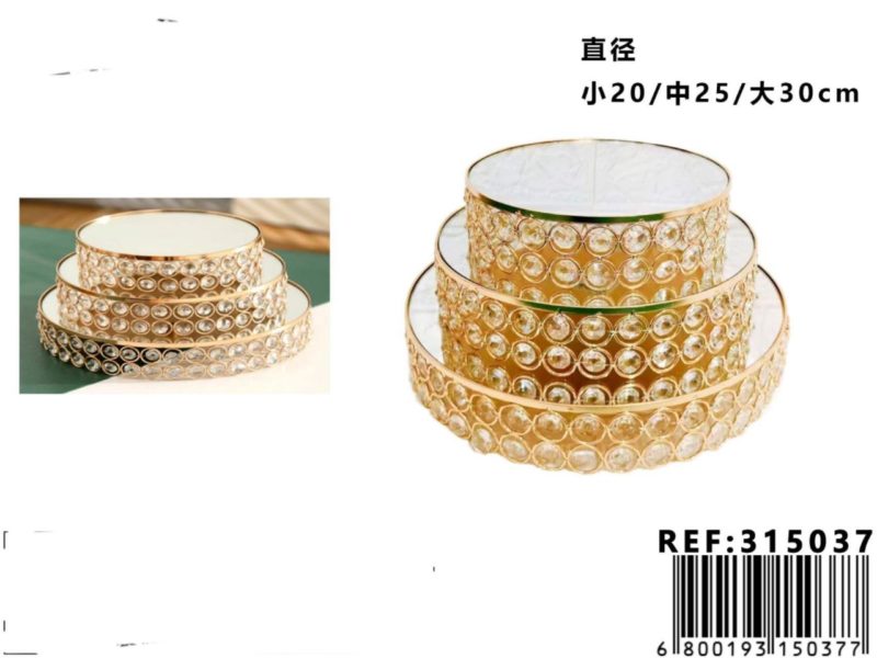 set de 3 porta torta