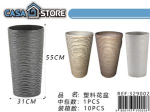 macetero alto redondo