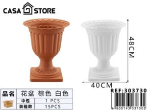 maceta con pedestal grande