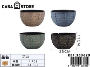 maceta decorativa mediana