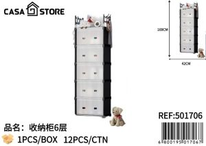 armario de 6 niveles