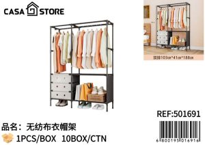 perchero de dos cuerpos