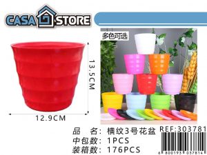 macetas con platillo