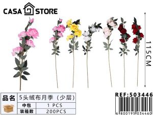 vara de rosas terciopelo