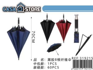 Paragua elegante de 8 varillas