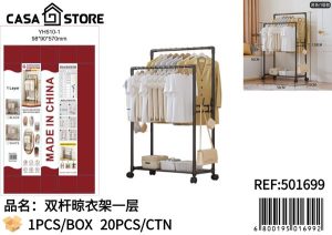 perchero de dos postes