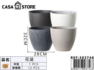 macetas de fibra de acilla