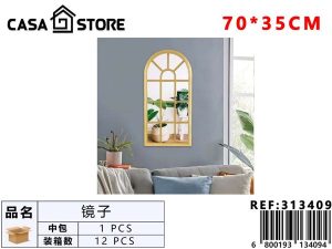 Espejo en forma de ventana