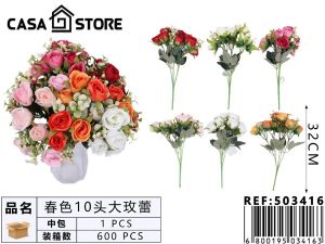 rosa en tonos primaverales