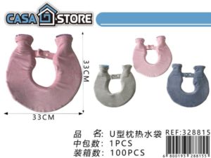 Bolsa de agua caliente en forma de U