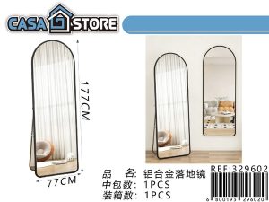 Espejo grande con pedestal