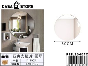 Espejo redondo de 30cm